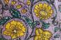 Preview: PURPLE YELLOW FLOWER Osikani Stoff
